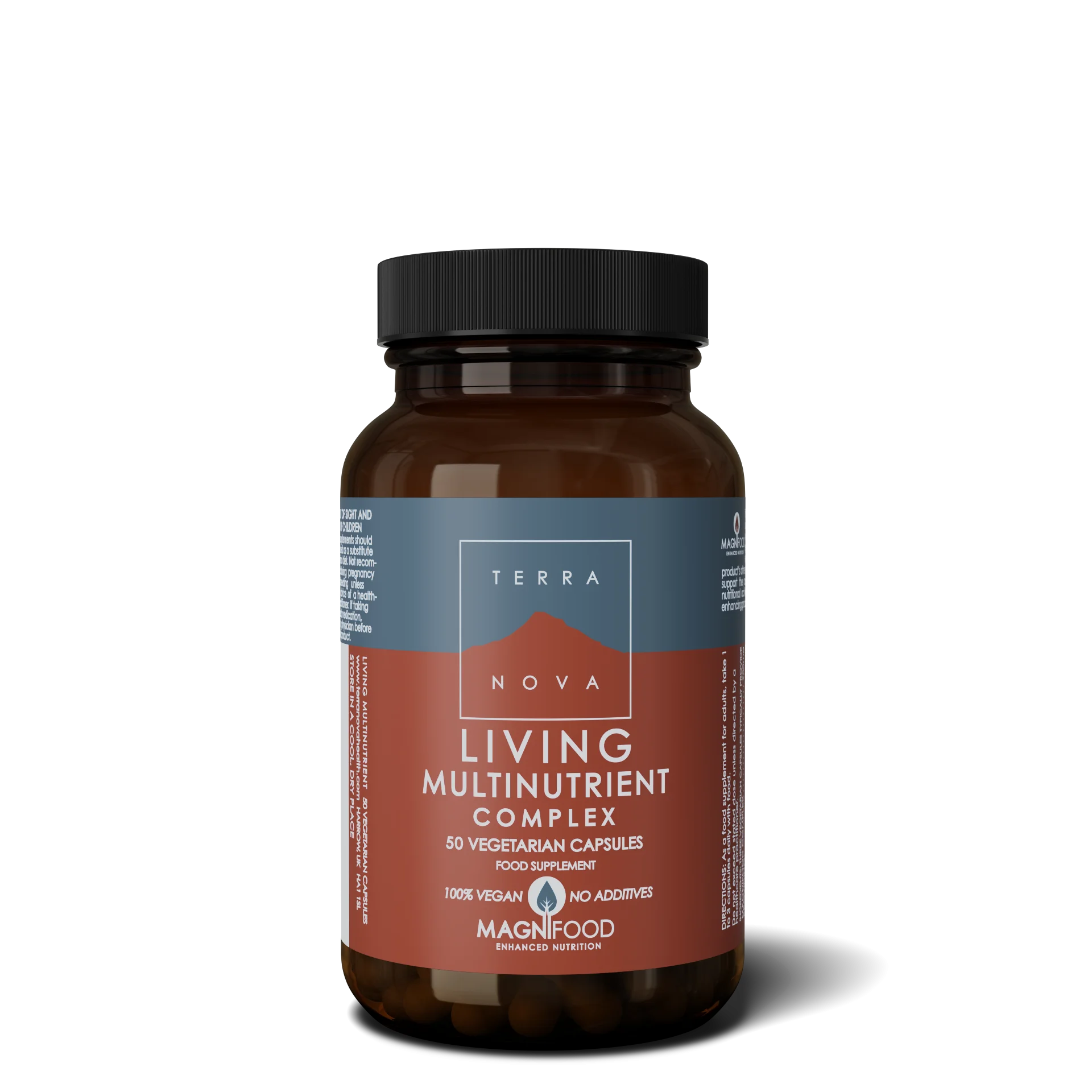 Terranova Health Living Multinutrient Complex (50 kapsułek) - wsparcie codziennej witalności