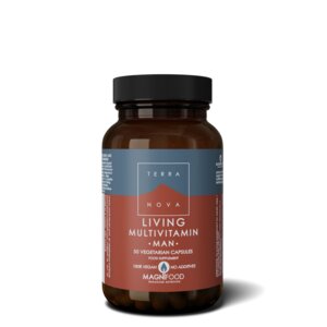 Living Multivitamin Man (50 kapsułek) - dla specyficznych potrzeb mężczyzn