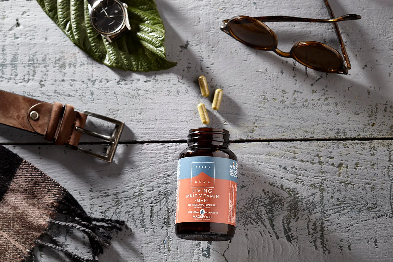 Terranova Health Living Multivitamin Man (50 kapsułek) - dla specyficznych potrzeb mężczyzn