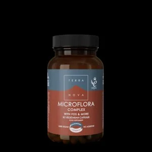 Terranova Health Kompleks Probiotyczny & Prebiotyki (50 kapsułek) - dla wsparcia mikroflory jelitowej