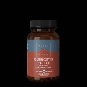 Terranova Health Quercetin Nettle Complex z pokrzywą (50 kapsułek) - w okresie pylenia i przy osłabionej odporności