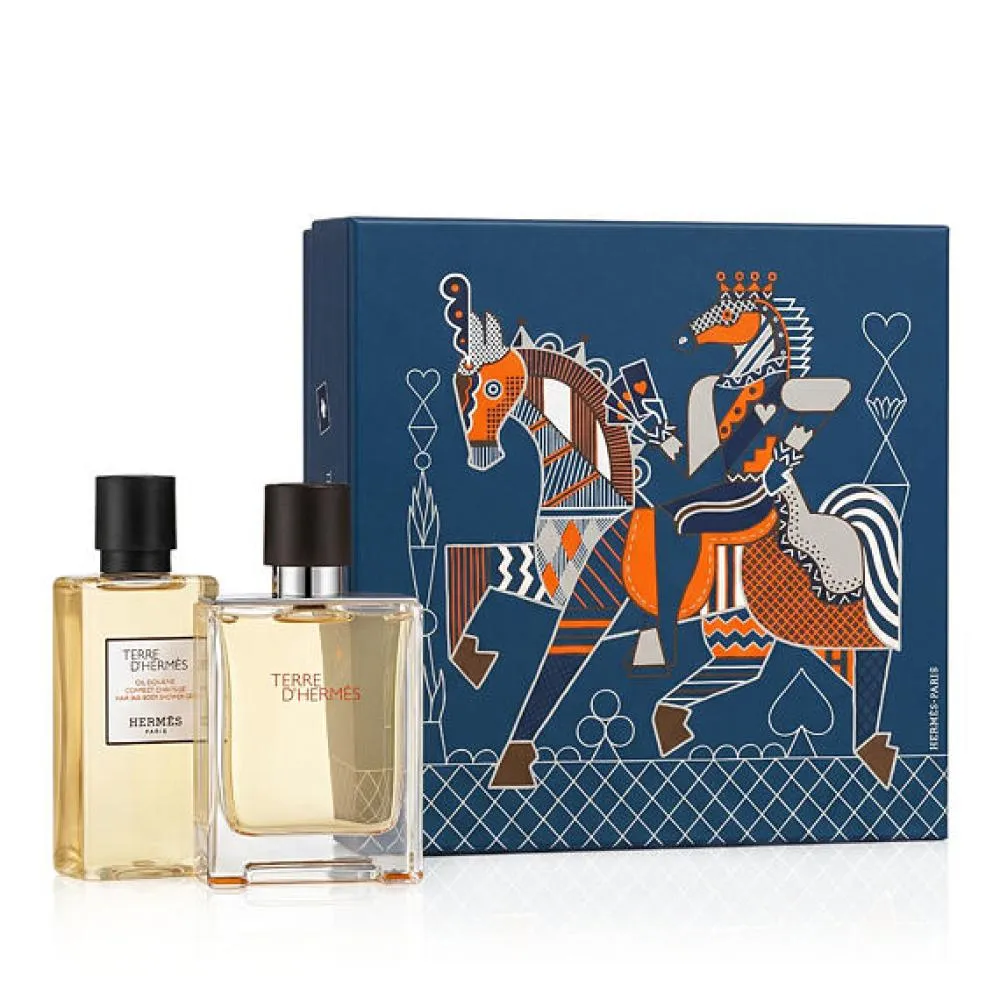 Terre D'Hermès 50 ml + SG woda toaletowa dla mężczyzn 40 ml