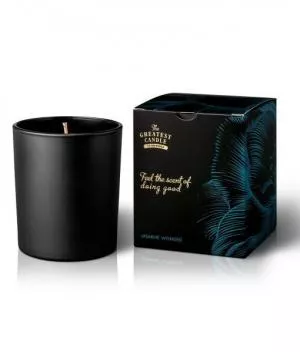 The Greatest Candle in the World Świeca zapachowa w czarnym szkle (170 g) - jaśminowy cud