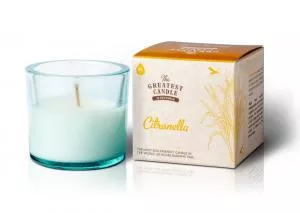 The Greatest Candle in the World The Greatest Candle Świeca zapachowa w szkle (75 g) - citronella