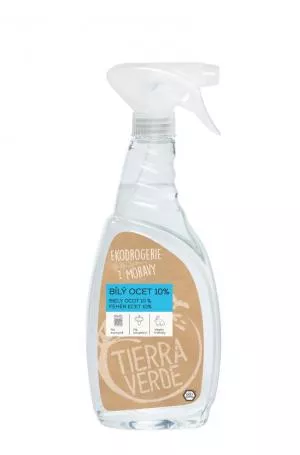 Tierra Verde Ocet biały 10% 750 ml - spray - uniwersalny pomocnik domowy