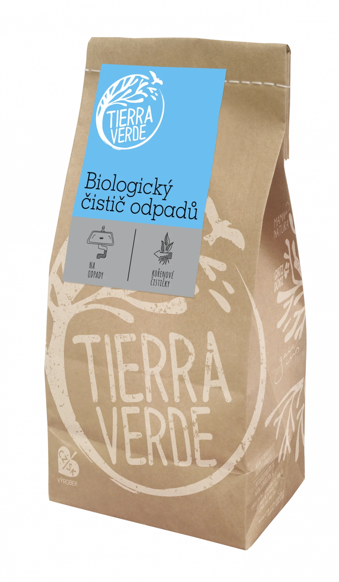Tierra Verde Biologiczny środek do czyszczenia odpływów (500 g) - na bazie mikroorganizmów i enzymów