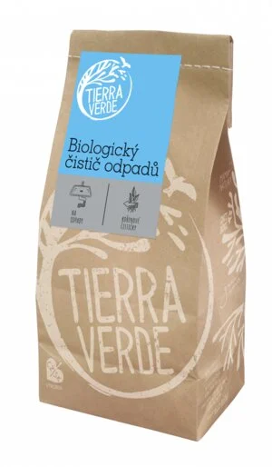 Tierra Verde Biologiczny środek do czyszczenia odpływów (500 g) - na bazie mikroorganizmów i enzymów