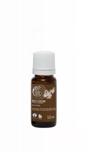 Tierra Verde Olejek eteryczny cedrowy BIO (10 ml) - męski i kojący zapach