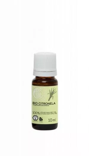Tierra Verde Olejek eteryczny cytronellowy BIO (10 ml) - silne działanie odstraszające