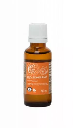 Tierra Verde Olejek eteryczny pomarańczowy BIO (30 ml) - poprawiający nastrój