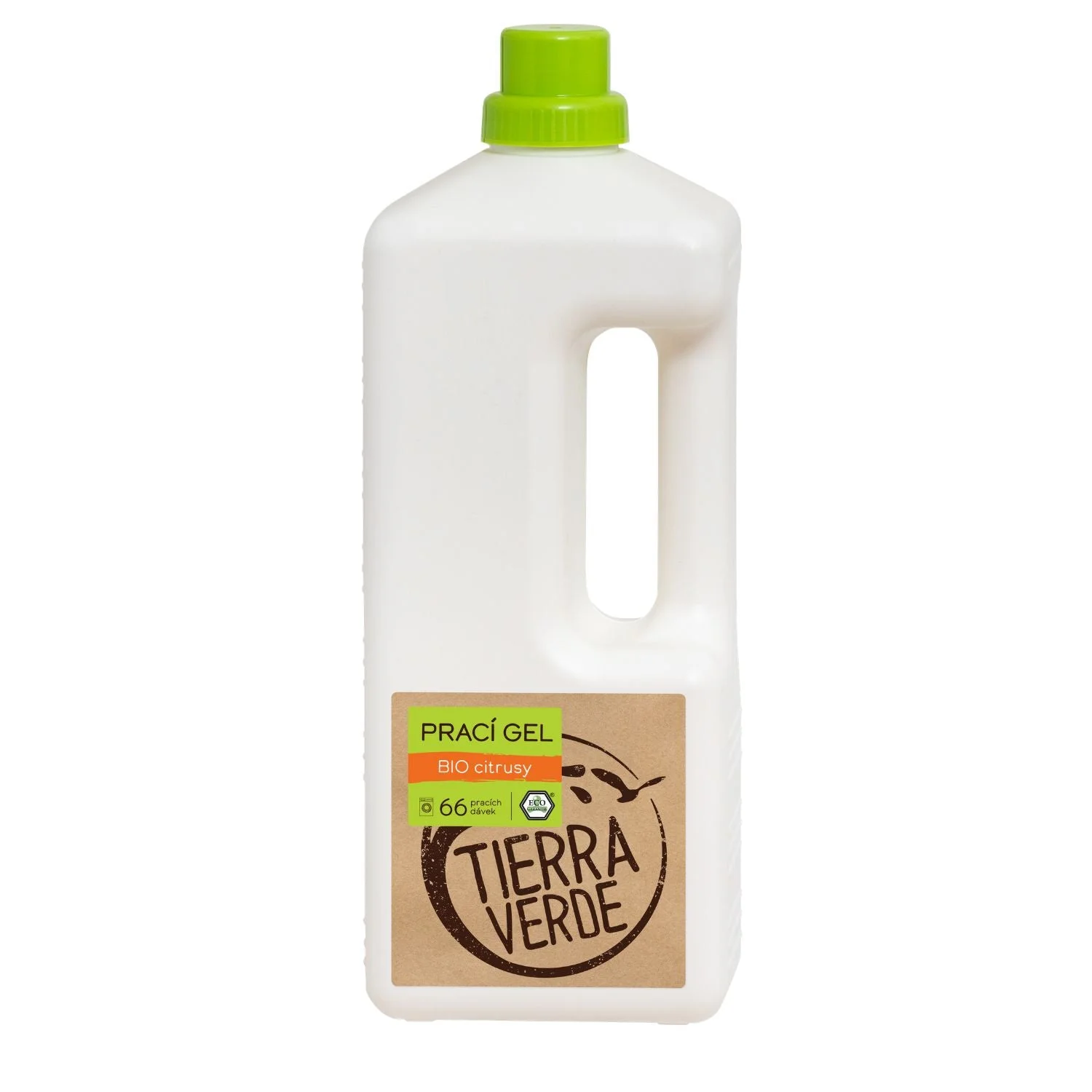 Tierra Verde Żel do prania o zapachu BIO cytrusów 100 ml – nowa ulepszona receptura