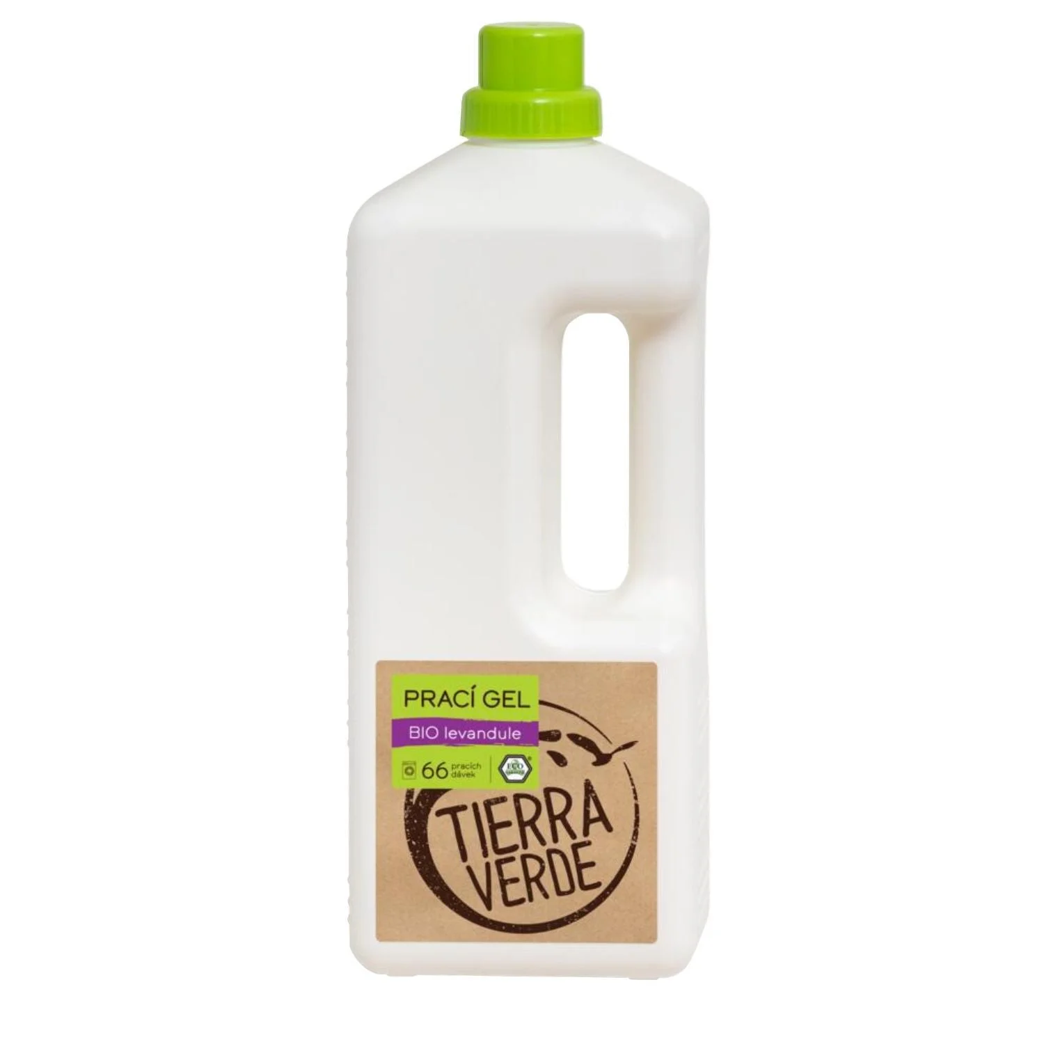 Tierra Verde Żel do prania o zapachu BIO lawendy 100 ml - nowa ulepszona receptura