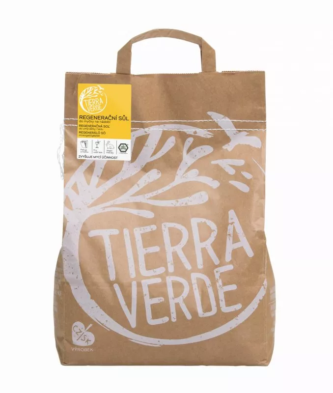 Tierra Verde Sól do zmywarek - INNOVATION (5 kg) - zapobiega osadzaniu się kamienia
