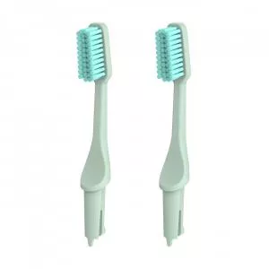 TIO BRUSH Wymienne główki szczoteczki do zębów (średnie) - Cool Dew - 2 szt.