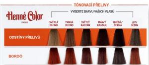 Henné Color Lakier do włosów farbowanych o wysokim stopniu ochrony i pielęgnacji Premium Végétal 100ml Bordeaux