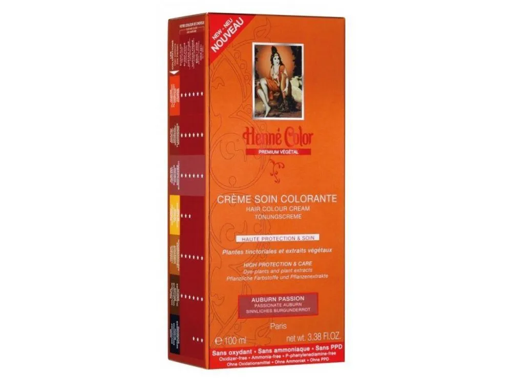 Henné Color Lakier do włosów farbowanych o wysokim stopniu ochrony i pielęgnacji Premium Végétal 100ml Bordeaux