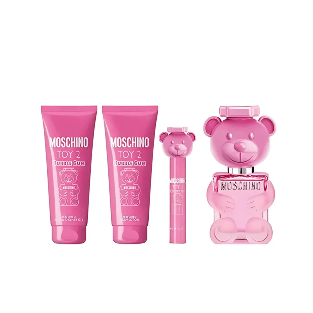 Toy 2 Bubble Gum zestaw upominkowy 100 ml + mleczko do ciała 100 ml + żel pod prysznic 100 ml + woda toaletowa woda toaletowa dla kobiet