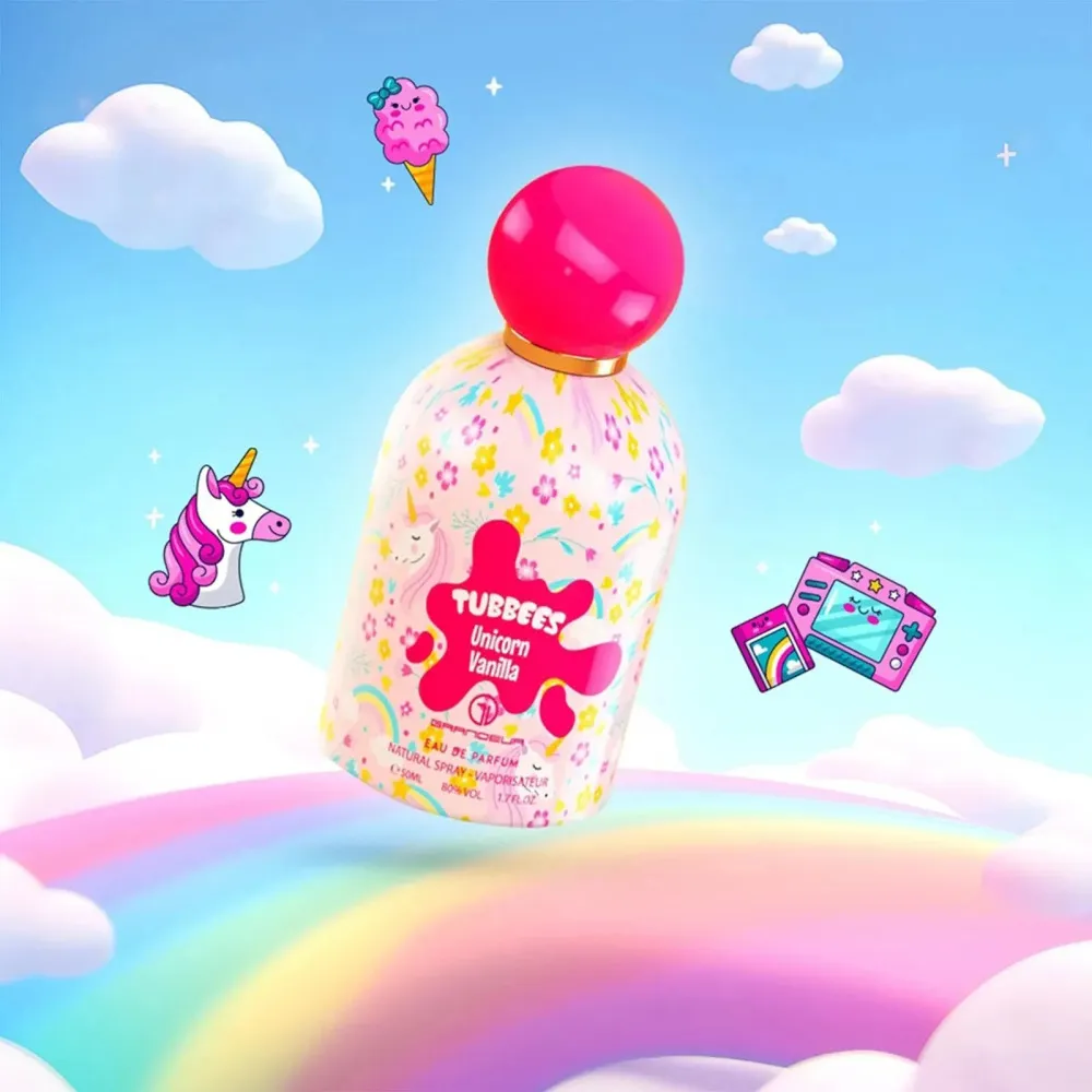 Tubbees Unicorn Vanilla woda perfumowana dla kobiet 50 ml + spray do ciała 75 ml