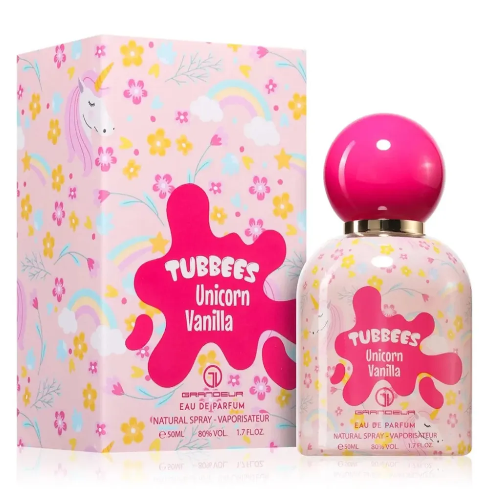 Tubbees Unicorn Vanilla woda perfumowana dla kobiet 50 ml + spray do ciała 75 ml