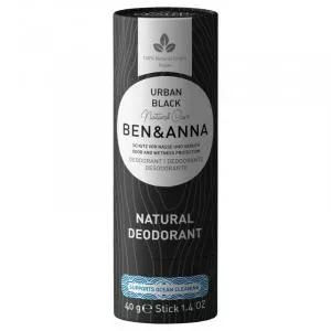 Ben & Anna Dezodorant stały (40 g) - Urban Black