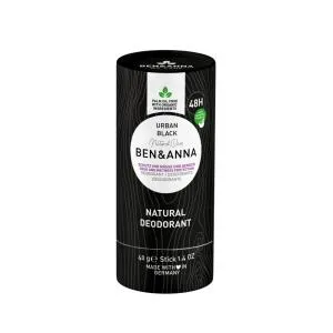 Ben & Anna Dezodorant stały (40 g) - Urban Black
