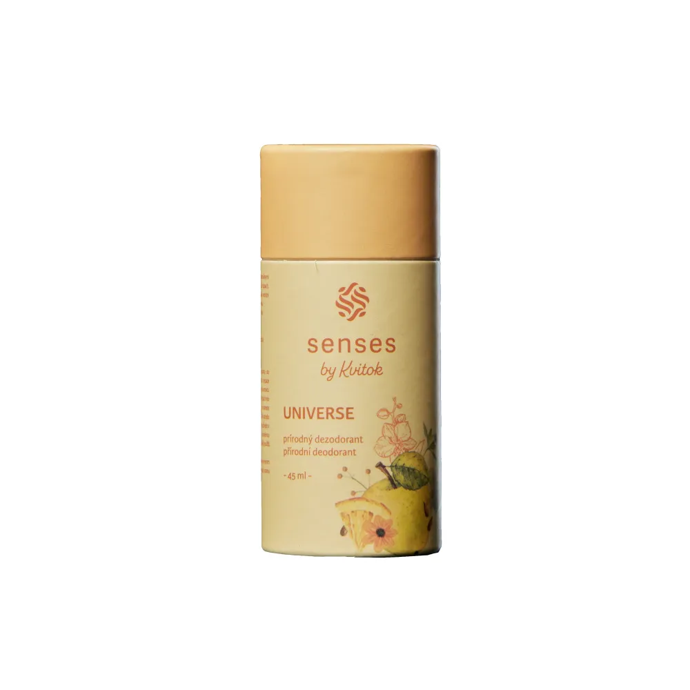 Kvitok Stały dezodorant SENSES - Universe 45 ml
