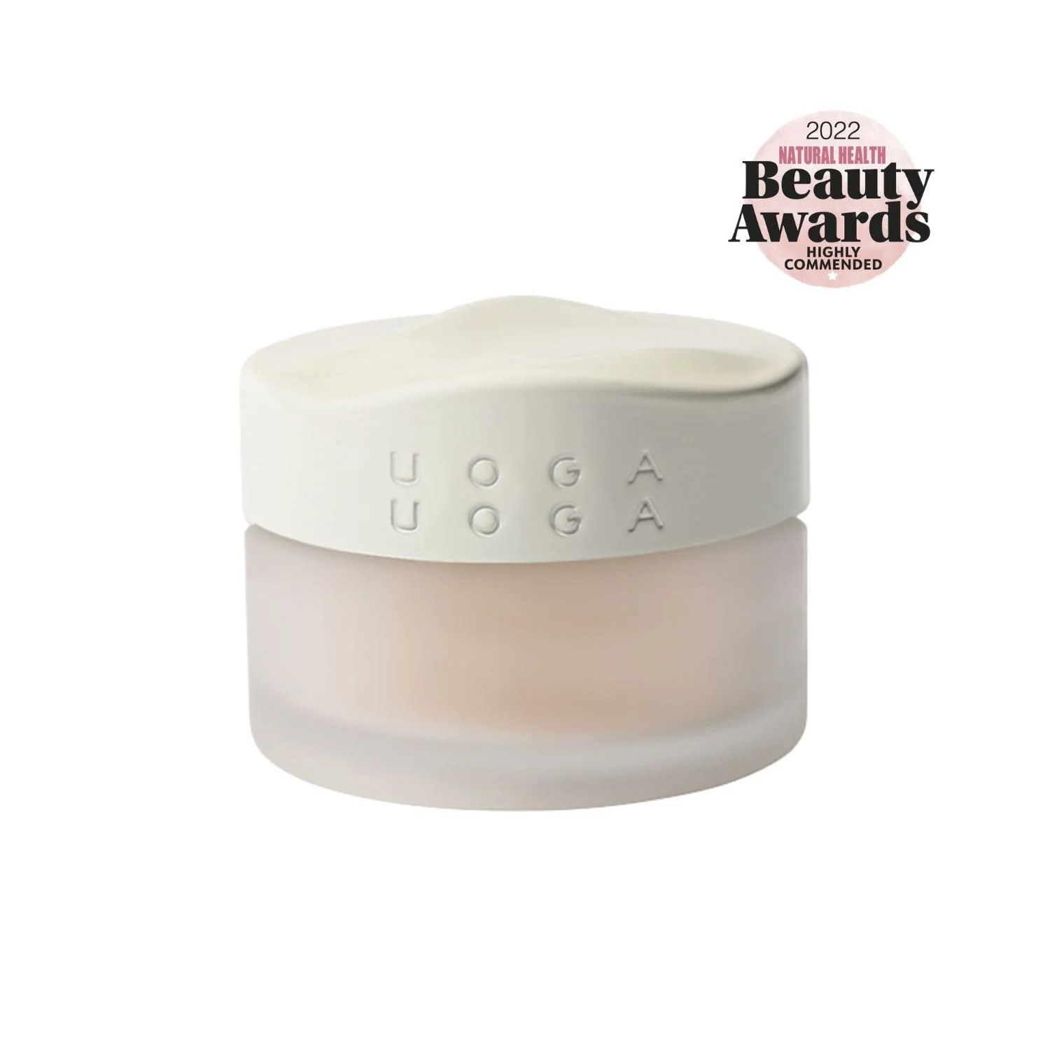 Uoga Uoga Mineralny podkład w pudrze z bursztynem (10 g) 636 Strawberry and Snow - lekki, naturalny, SPF 15