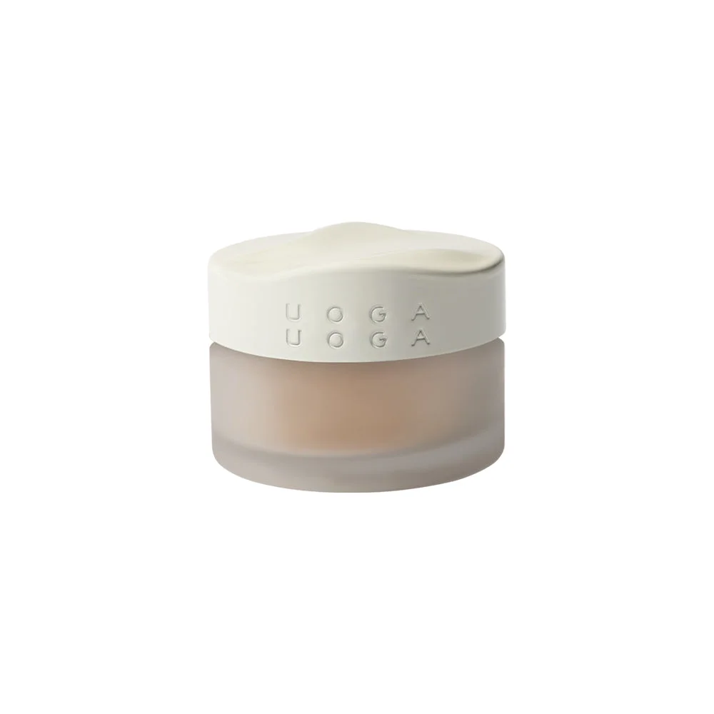 Uoga Uoga Mineralny podkład w pudrze z bursztynem (10 g) 636 Strawberry and Snow - lekki, naturalny, SPF 15