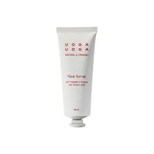 Uoga Uoga Regenerujący peeling do twarzy z żurawiną (40 ml) - dla gładszej i rozjaśnionej skóry