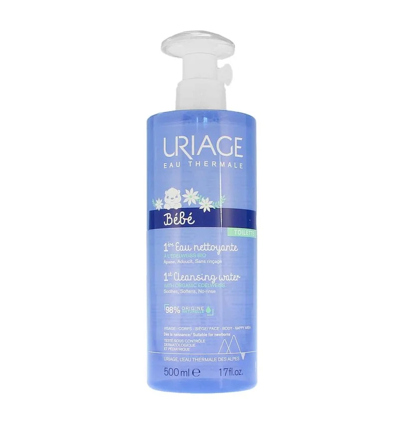 Bébé 1st Cleansing Water woda oczyszczająca do ciała i twarzy dla dzieci 500 ml
