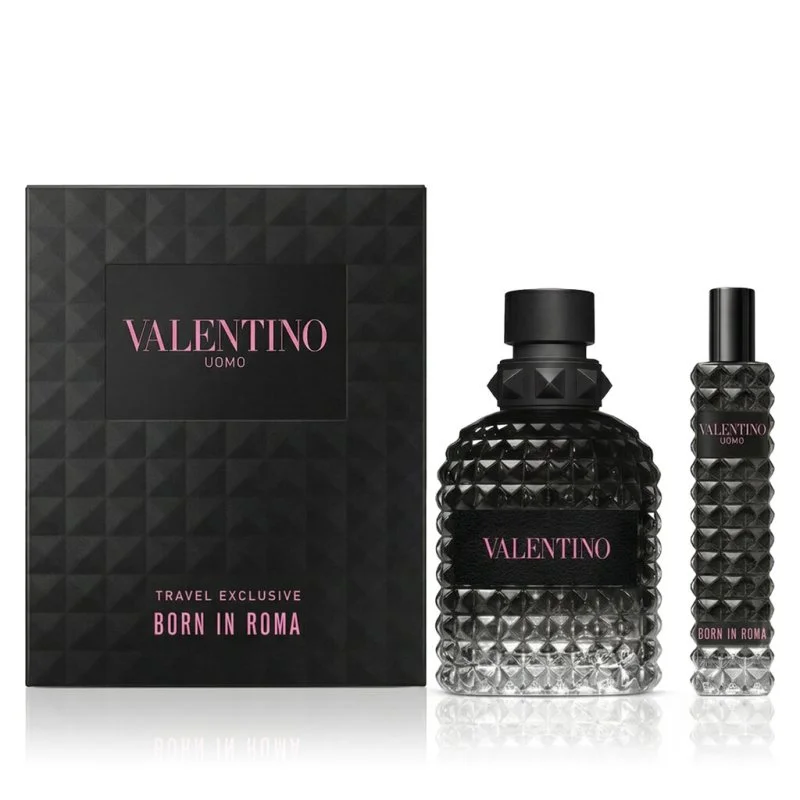 Uomo Born In Roma 100 ml + EDT MINI woda toaletowa dla mężczyzn 10 ml