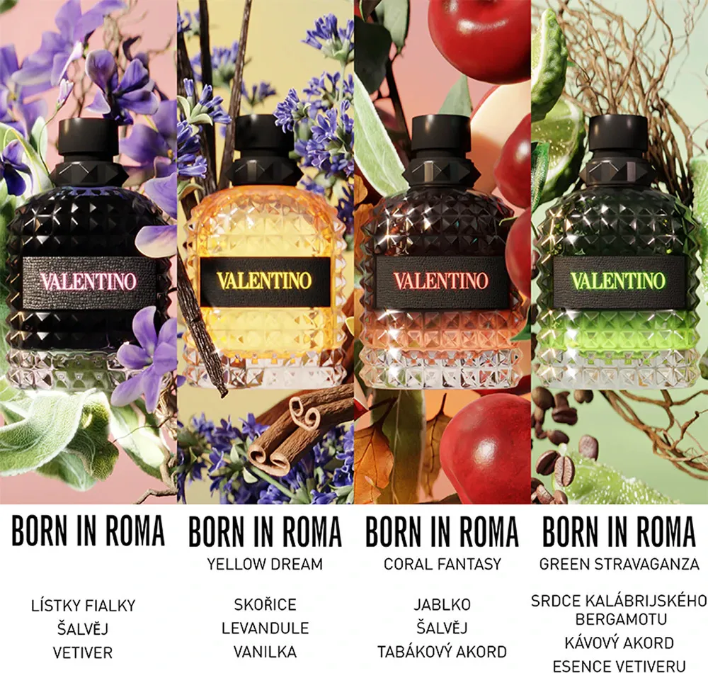 Uomo Born In Roma Coral Fantasy woda toaletowa dla mężczyzn 50 ml