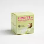 Velvety Kula do kąpieli z olejkiem makadamia - Limonka (50 g)