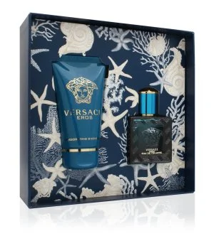 Versace Eros zestaw prezentowy 30 ml + żel pod prysznic, woda toaletowa dla mężczyzn