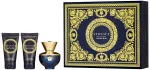 Dylan Blue Pour Femme zestaw upominkowy dla kobiet woda perfumowana 50 ml + mleczko do ciała 50 ml + żel pod prysznic 50 ml 50 ml + tělové mléko 50 ml + sprchový gel 50 ml