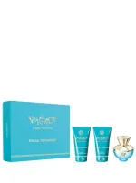 Dylan Turquoise zestaw prezentowy dla kobiet woda toaletowa 50 ml + żel pod prysznic 50 ml + mleczko do ciała 50 ml 50 ml + sprchový gel 50 ml + tělové mléko 50 ml