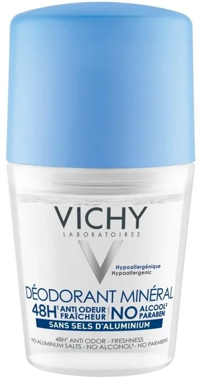 48h mineralny dezodorant roll-on 50 ml