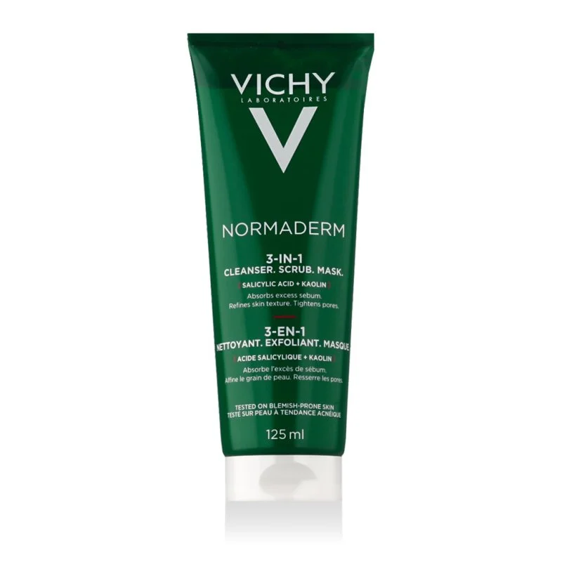 Normaderm przeciwtrądzikowy preparat oczyszczający 3 w 1 125 ml