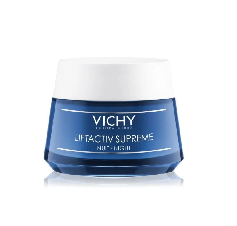 Liftactiv Supreme nocny krem ujędrniający i przeciwzmarszczkowy o działaniu liftingującym 50 ml