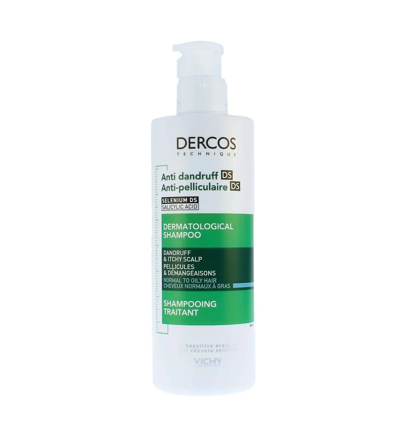 Dercos Anti-Dandruff szampon przeciwłupieżowy do włosów normalnych i przetłuszczających się 390 ml