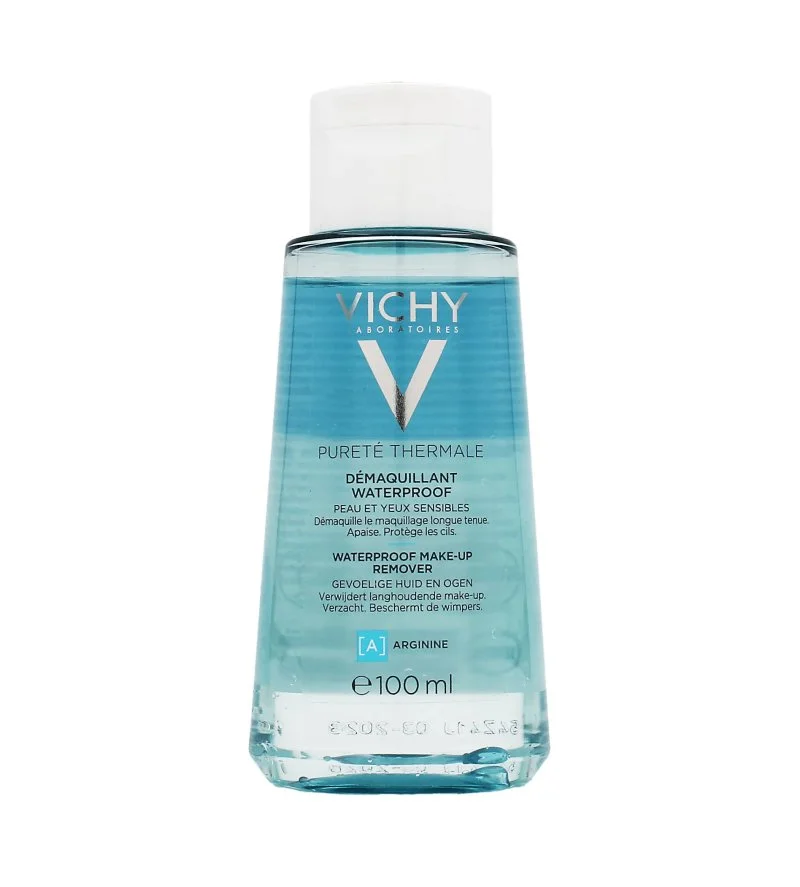 Pureté Thermale Waterproof Eye Makeup Remover dwufazowy płyn do demakijażu oczu 100 ml