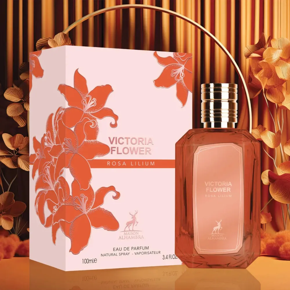 Victoria Flower Rosa Lilium woda perfumowana dla kobiet 100 ml