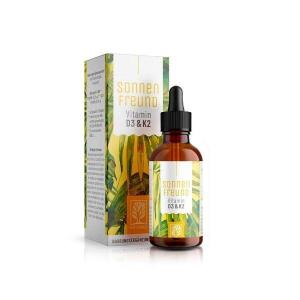 Wegańskie krople witaminy D3 K2 MK7, 30 ml