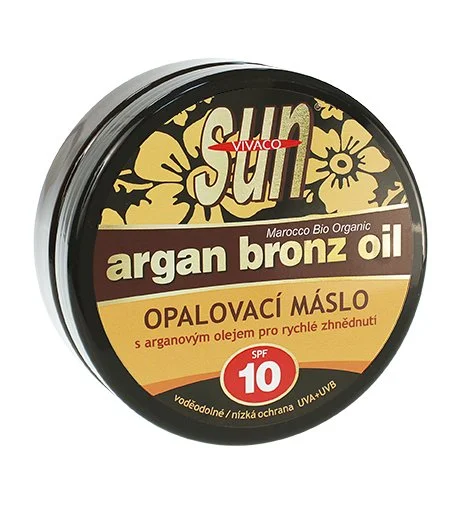 SUN Argan Bronz Oil masło do opalania z bio olejem arganowym SPF 10 200 ml