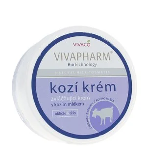 VivaPharm Goats Milk nawilżający krem z kozim mlekiem do twarzy i ciała dla kobiet