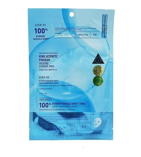 Hydrop Reedle Shot 100hL 2-Step Mask dwufazowa maska nawilżająca z mikroigłowym serum 33 g + 1,5 g