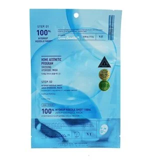 VT Cosmetics Hydrop Reedle Shot 100hL 2-Step Mask dwufazowa maska nawilżająca z mikroigłowym serum 33 g + 1,5 g
