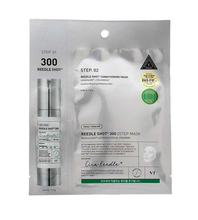 Reedle Shot 300 2 Step Mask ujędrniająca maseczka w płachcie do twarzy 1,5+25 g