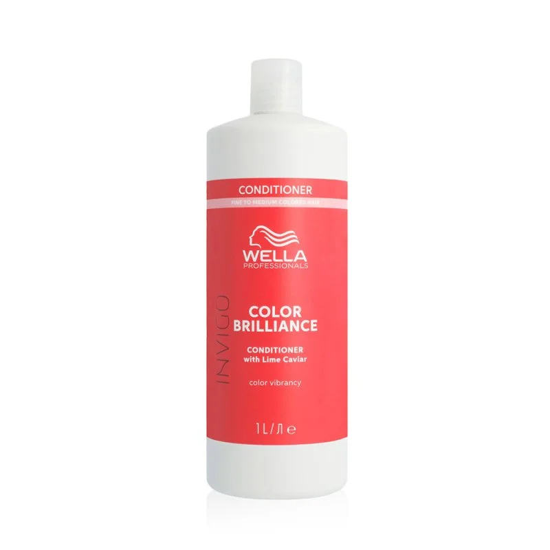 Invigo Color Brilliance Odżywka z kawiorem z limonki (do cienkich i średnich włosów farbowanych) 1000 ml