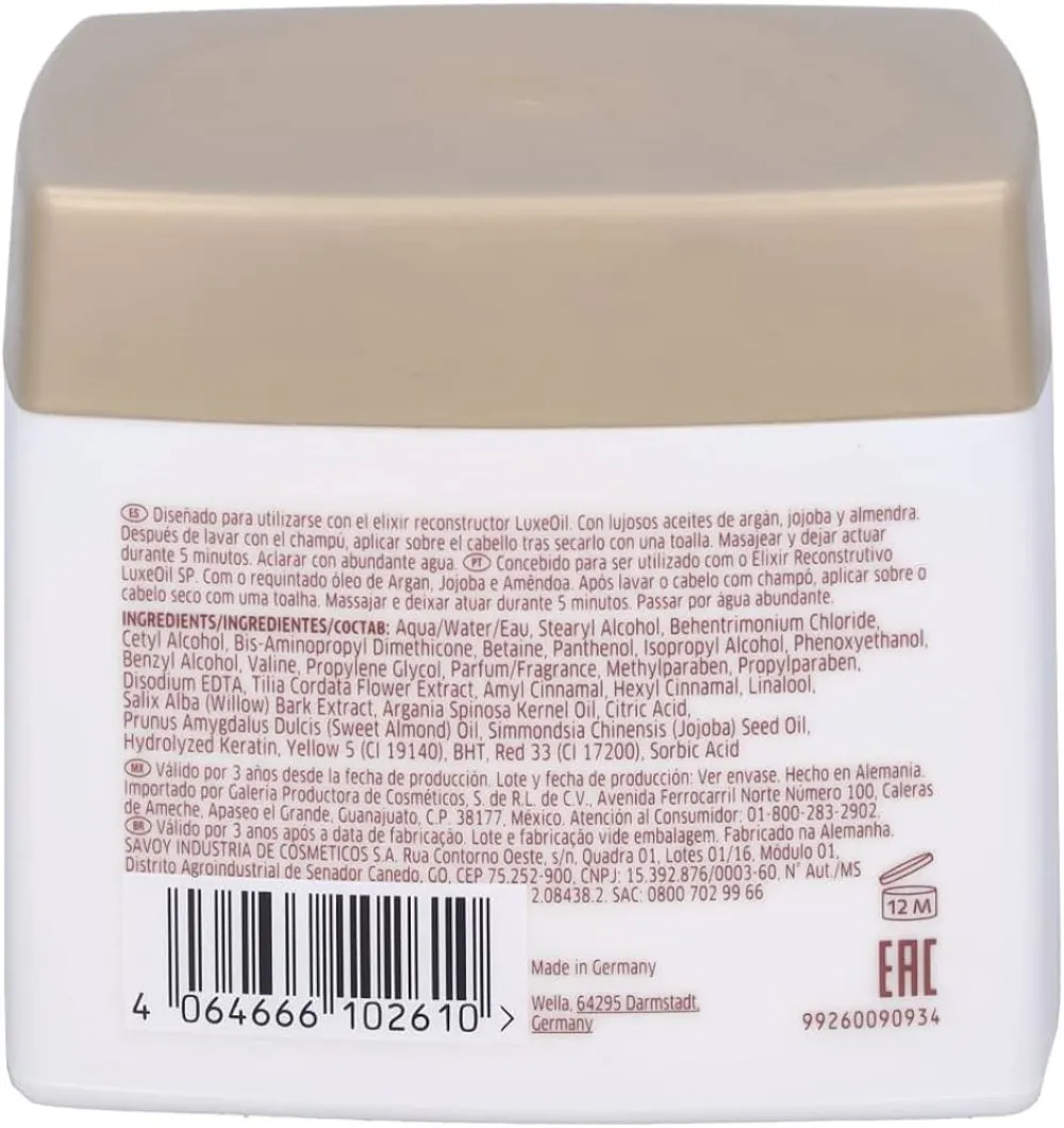 Professionals SP LuxeOil Keratin Restore Mask odżywcza maska do włosów 400 ml